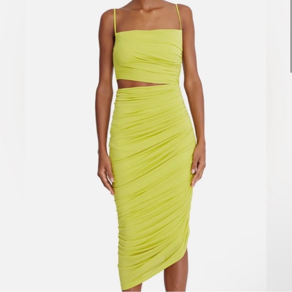 Halston Avery Gathered Dress